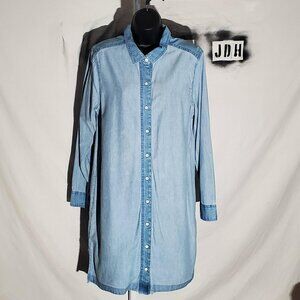 Caslon Chambray Denim Shirtdress